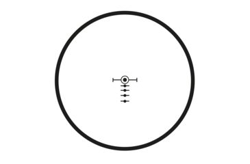 Image of Meopta MeoPro Optika6 Rifle Scope, 1-6x24mm, 30mm Tube, Second Focal Plane, RD K-Dot Reticle, Black, 653612