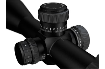 Image of Meopta MeoPro Optika6 Rifle Scope, 5-30x56mm, 34mm Tube, First Focal Plane, RD MilDot3 Reticle, Matte Black Anodized, 653680