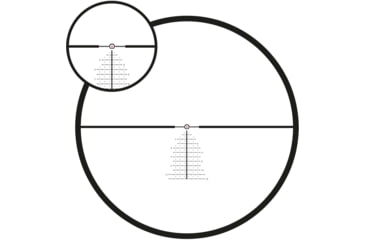 Image of Meopta Optika6 Rifle Scope, 4.5-27x50mm, 30mm Tube, First Focal Plane, RD MRAD Reticle, Matte Black Anodized, 653595