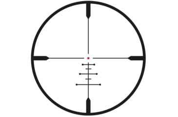Image of Meopta Optika6 Rifle Scope, 4.5-27x50mm, 30mm Tube, Second Focal Plane, RD BDC 3Reticle, Matte Black Anodized, 653667