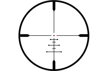 Image of Meopta Optika6 Rifle Scope, 2.5-15x44mm, 30 mm Tube, SFP, RD BDC-3 Reticle, Matte Anodized Black, 653624