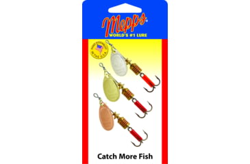 Image of Mepps Aglia Spinner #1 Plain 3 Pk, ST1