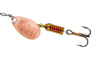 Image of Mepps Aglia Ultra Lites In-Line Spinner, 1/18 oz, Single Hook, Copper Blade, B00 C