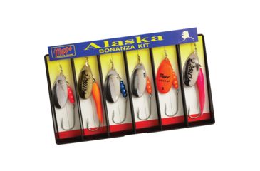 Image of Mepps Alaska Bonanza Kit Plain Single Hook Lure Assortment 5001104