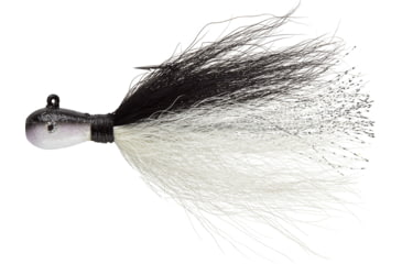 Image of Mepps Bucktail Jig, Black/White, 1/8oz, MBJ18 BKWH