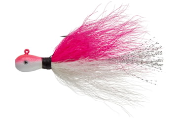 Image of Mepps Bucktail Jig, Pink/White, 3/8oz, MBJ38 PKWH