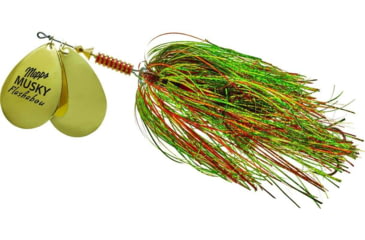 Image of Mepps Double Blade Musky Flashabou, Gold/Firetiger, 1 1/2 oz, MFD7T G2-FT