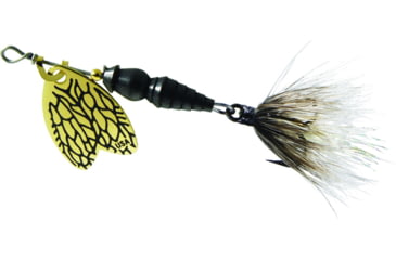 Image of Mepps Thunder Bug In-Line Spinner, 1/8 oz, Dressed Treble, Dragon Fly Body with Gold Blade, TB1T DGF-G
