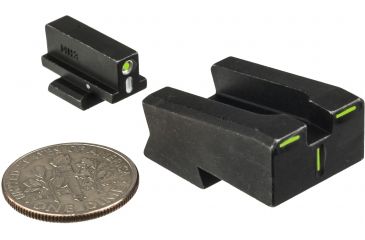 Image of Meprolight 1911 Novak style Wide R4E Green/Green Fixed Set, ML12227