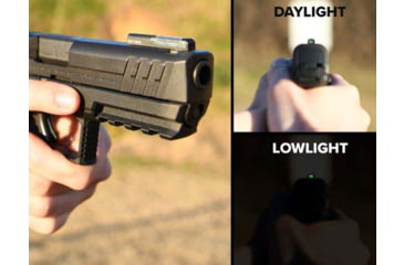 Image of Meprolight FT BULLSEYE SIG Sauer P365 XL Tritium Night Sight, Black, 0632173108