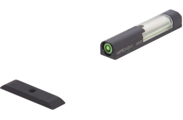 Image of Meprolight FT Bullseye Tritium Self-Illuminated Front Night Sight, Glock All Models, Green, 632013108