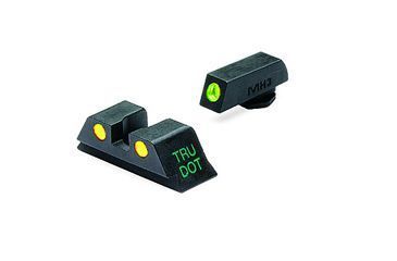 Image of Meprolight For Glock 9/357Sig/40/45Gap, Rear Sight, Yellow, ML10224Y R.S