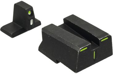 Image of Meprolight H&amp;K VP9 R4E Night Sight, Green/Green Fixed Set, ML12228