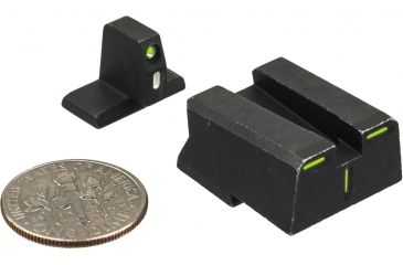 Image of Meprolight H&amp;K VP9 R4E Night Sight, Green/Green Fixed Set, ML12228