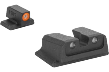 Image of Meprolight Highly Visible Day/Night Self-Illuminated Fixed Set for S&amp;W M&amp;P, Green/Orange, 0417663131, 417663131