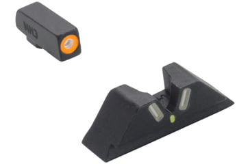 Image of Meprolight Hyper-Bright, Glock Standand Frame - O Ring, Black Orange Ring, 402143131, 402143131
