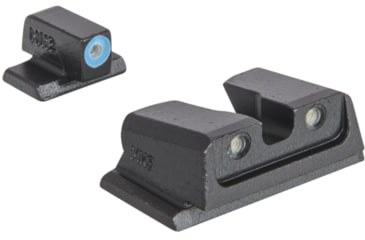 Image of Meprolight Hyper-Bright Plus S&amp;W M&amp;P, Non ORP Models, SD/SDVE, Black Blue Ring, 417663141, 417663141