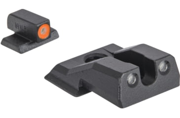 Image of Meprolight Hyper-Bright S&amp;W-M&amp;P Shield Ez, Black Orange Ring, 417713131, 417713131