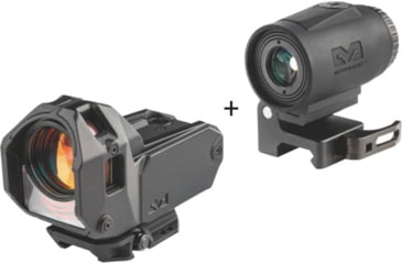 Image of Meprolight M22 Reflex Red Dot Sight, Triangle and MMX3 3x18mm Micro Magnifier, 56225090