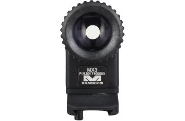 Image of Meprolight Mepro MX3 3x Magnifier for Reflex &amp; Red Dot Sights w/Tavor Adaptor, Black, MX3-TAVOR