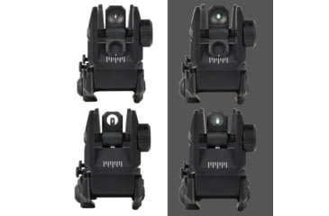 Image of Meprolight CABS Co-Witness Adjustable Back-up Tritium Rifle Sights