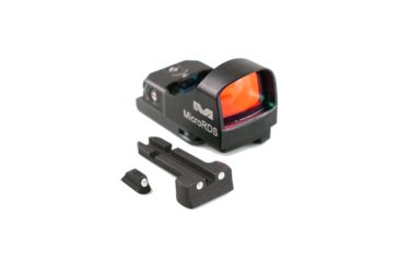 Image of Meprolight Micro Red Dot Sight Kit with Quick Detach Adaptor and Backup Day/Night Sights, Glock, Black, ML88070500