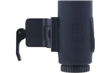 Image of Meprolight MMX4 4x24mm Micro Magnifier w/ Quick Flip, QD Picatinny, Black, 3.2x1.4x1.74 inch, 8016000200