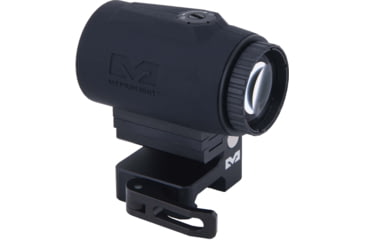 Image of Meprolight MMX4 4x24mm Micro Magnifier w/ Quick Flip, QD Picatinny, Black, 3.2x1.4x1.74 inch, 8016000200