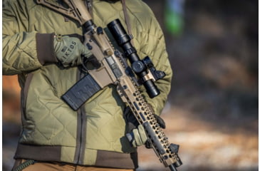 Image of Meprolight MVO 1-8x28mm 34mm Tube Rifle Scope, First Focal Plane, Etched Glass M1 MRAD, Black, 901245701