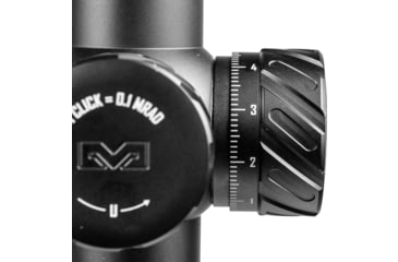 Image of Meprolight MVO 3-18x44mm 34mm Tube Rifle Scope, First Focal Plane, Etched Glass M3 MRAD, Black, 901246703