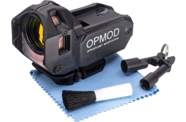 Image of Meprolight OPMOD M22 1x28mm Reflex Red Dot Sight, Open X Reticle, Black, 56226000