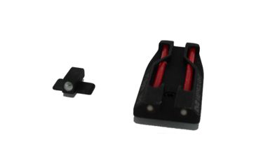 Image of Meprolight Springfield Fiber-Tritium 2-Dot Night Front/Rear Sight Set, Red/Green, ML63191R