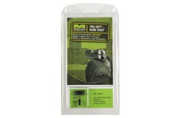 Image of Meprolight Tru-Dot Night Sight Set for Glock 10mm &amp; 45 ACP, Green Front/Rear, 10222