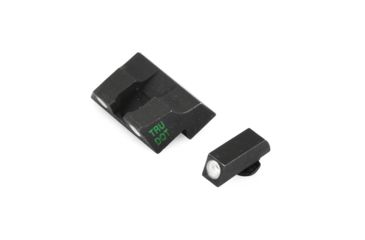Image of Meprolight Tru-Dot Night Sight Set for Glock G26 &amp; G27, Green Front/Rear, 10226