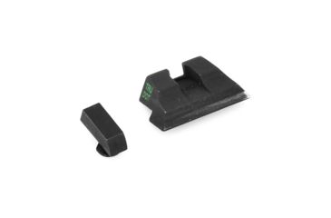 Image of Meprolight Tru-Dot Night Sight Set for Glock G26 &amp; G27, Green Front/Rear, 10226