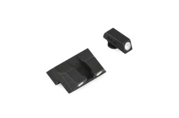 Image of Meprolight Tru-Dot Night Sight Set for Glock G26 &amp; G27, Green Front/Rear, 10226