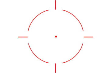 Image of Meprolight Tru Vision Electro Optical Red Dot Sight 1x20mm, 2 MOA Red Dot Reticle, Black, 73 x 56 x 68 mm, 65025540