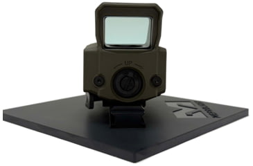 Image of Meprolight TRU Vision Limited Addition 250th Anniversary Freedom Rings Reflex Red Dot Sight, 29x20mm, 2/65 MOA Speed Ring, Olive Drab Green, 650255015206