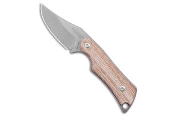Image of Mercury Mercury Kali Clip Point Mini Fixed Blade Knife Natural Micarta 2.25" SW, Brown, N690, adult, BHQ-179589