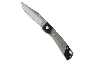 Image of Mercury Mercury LUC Slip Joint Knife Natural G-10/Black Aluminum 3.2" SW, Jade, Elmax, adult, BHQ-187885