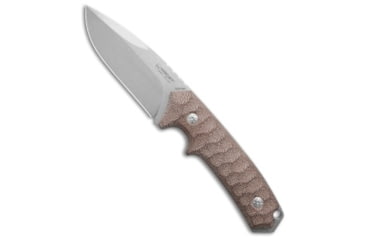 Image of Mercury Mercury Ranger Fixed Blade Knife Natural Canvas Micarta 3.9" SW, Tan, Sleipner, adult, BHQ-214305