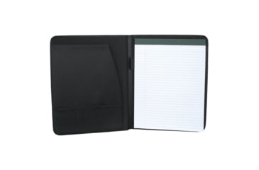 Image of Mercury Tactical Gear Simulated Leather Padfolio, Black, MRC6610-BK