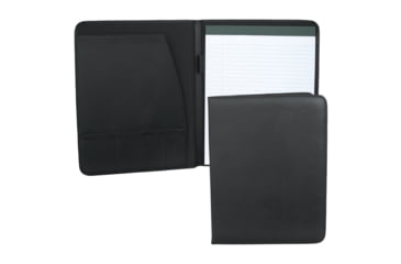 Image of Mercury Tactical Gear Simulated Leather Padfolio, Black, MRC6610-BK