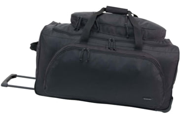 Image of Mercury Tactical Gear Wheeled Duffel Bag, Black, Large, MRCT8001-BK