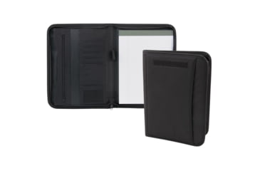 Image of Mercury Tactical Gear Zippered Padfolio, Black, MRC7526-PL-BK