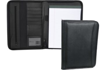 Image of Mercury Tactical Zippered Padfolio, Black, MRC7526-BK
