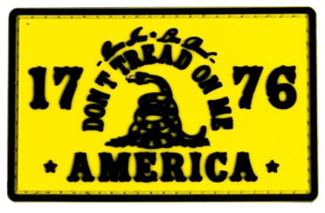 Image of Merica Life 1776 Dont Tread on Me - America Patch, 3 x 2, 1776-DTOM
