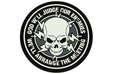 Image of Merica Life God Will Judge Our Enemies, Well Arrange the Meeting Patch, 3.3, JOE