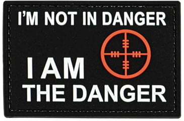Image of Merica Life I am not in Danger.I am the danger PVC Patch, 3 x 2, IATD