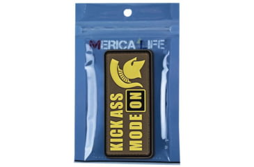 Image of Merica Life Kickass Mode On Patch, 4 x 1.75, KAM